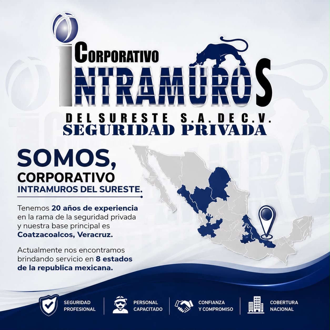 Infografía de Cobertura de Corporativo Intramuros